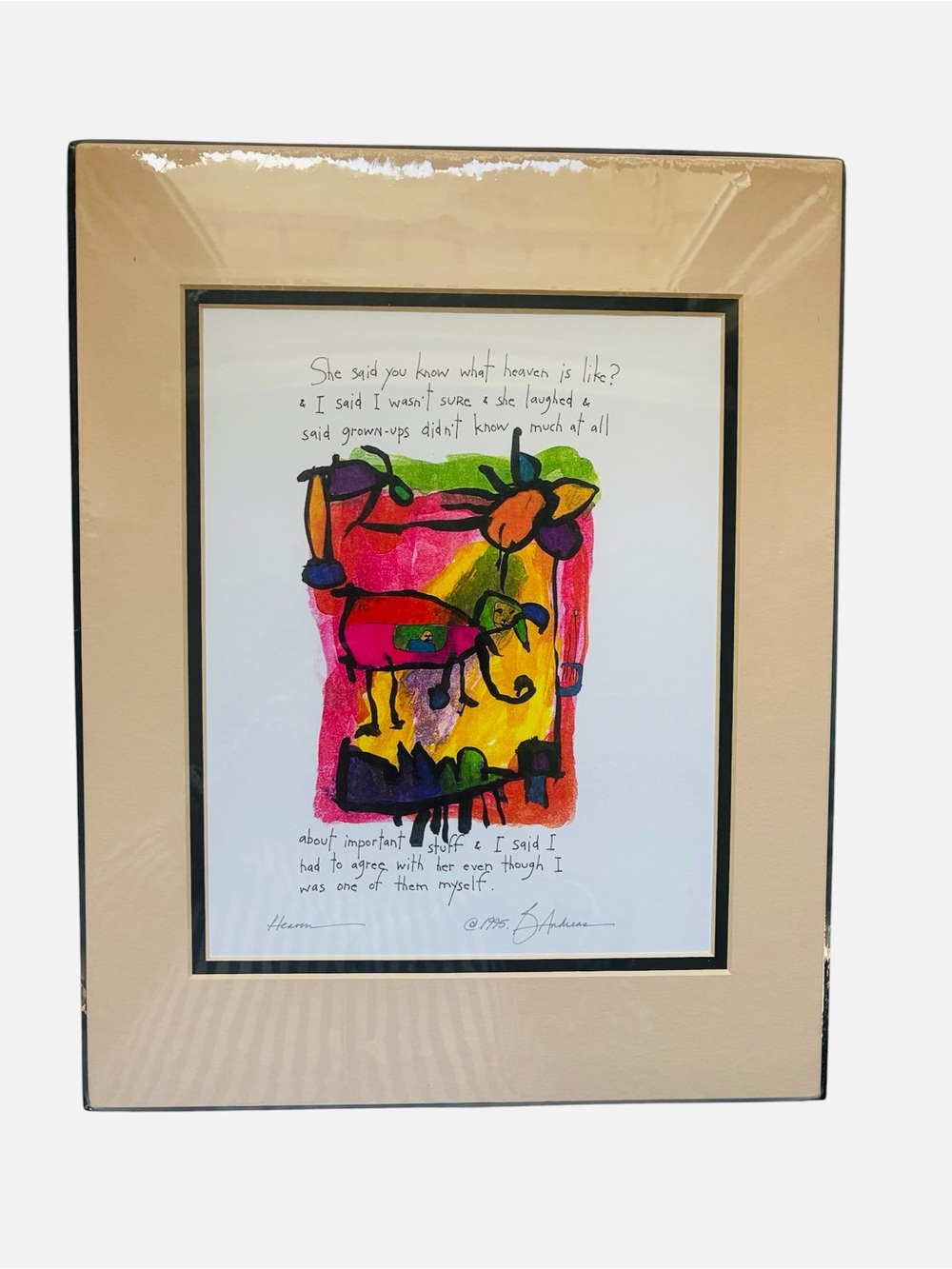 Brian Andreas 1995 Story People Art Print in Multicolor